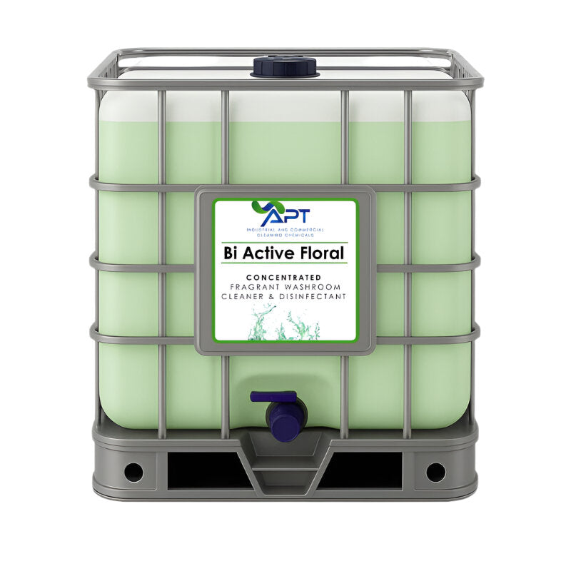 Concentrated Fragrant Washroom Cleaner & Disinfectant - Bi Active Floral - 1000 Litres