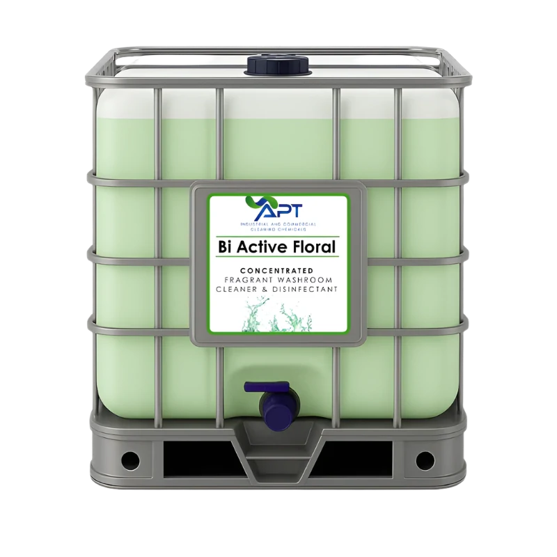 Concentrated Fragrant Washroom Cleaner & Disinfectant - Bi Active Floral - 1000 Litres