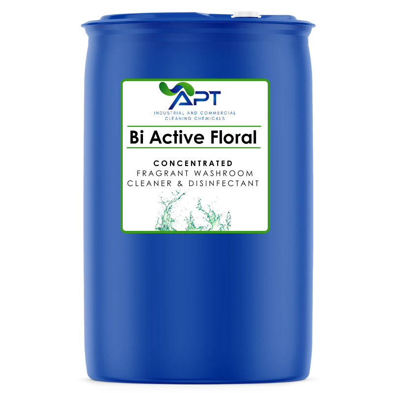 Concentrated Fragrant Washroom Cleaner & Disinfectant - Bi Active Floral - 200 Litres