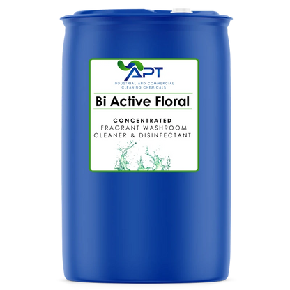 Concentrated Fragrant Washroom Cleaner & Disinfectant - Bi Active Floral - 200 Litres