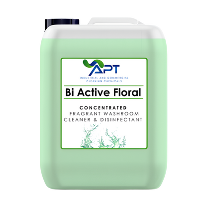 Concentrated Fragrant Washroom Cleaner & Disinfectant - Bi Active Floral - 25 Litres