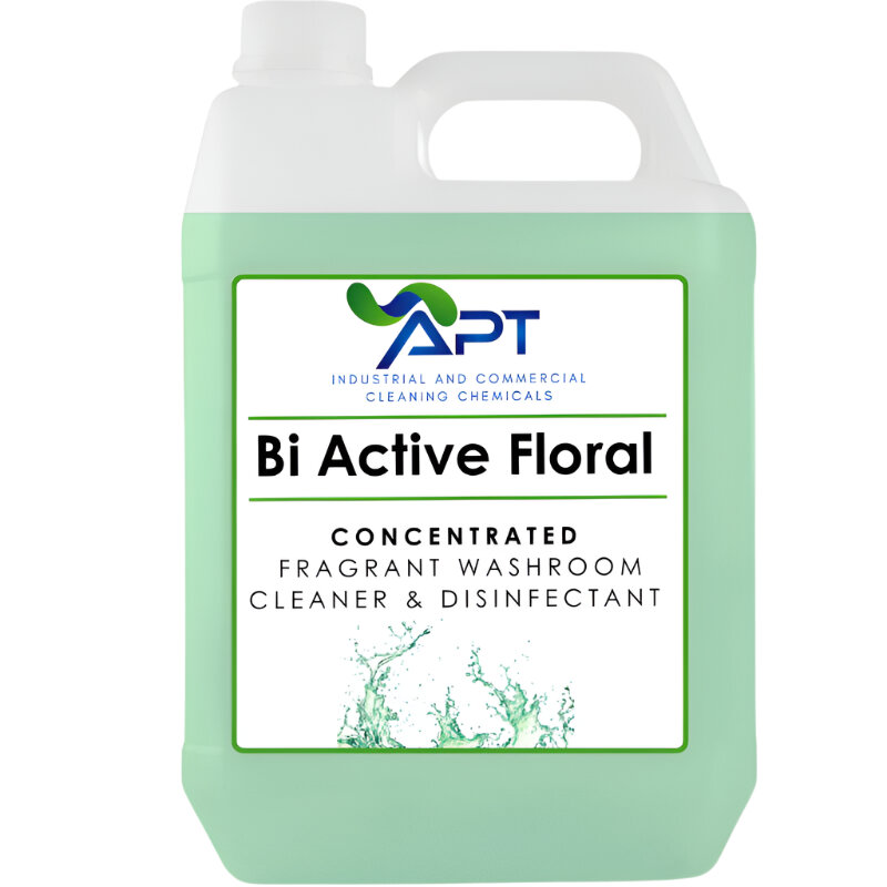 Concentrated Fragrant Washroom Cleaner & Disinfectant - Bi Active Floral