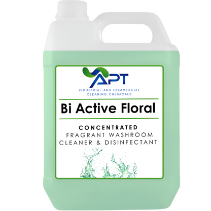Concentrated Fragrant Washroom Cleaner & Disinfectant - Bi Active Floral