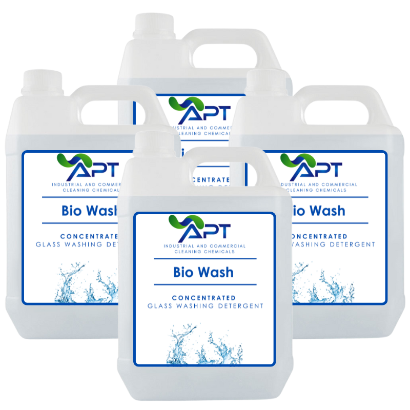 Glass Washing Detergent - Bio Wash - 4 x 5 Litres