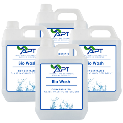 Glass Washing Detergent - Bio Wash - 4 x 5 Litres