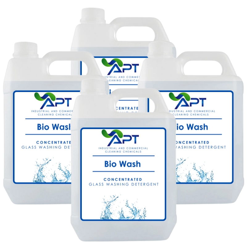 Glass Washing Detergent - Bio Wash - 4 x 5 Litres