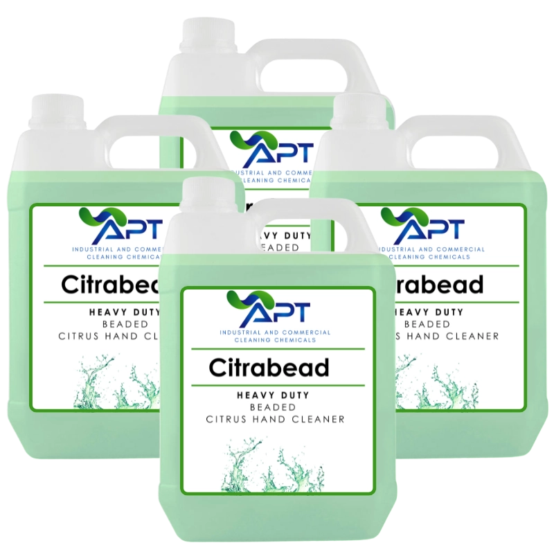 Heavy Duty Beaded Citrus Hand Cleaner - Citrabead - 4 x 5 Litres