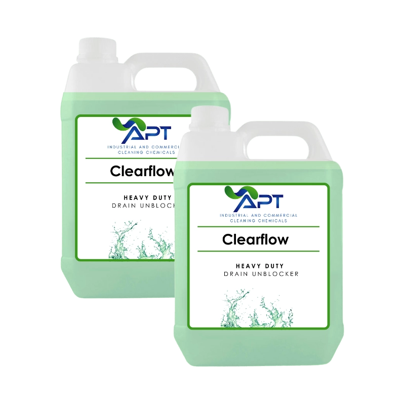 Heavy Duty Drain Unblocker - Clearflow - 2 x 5 Litres