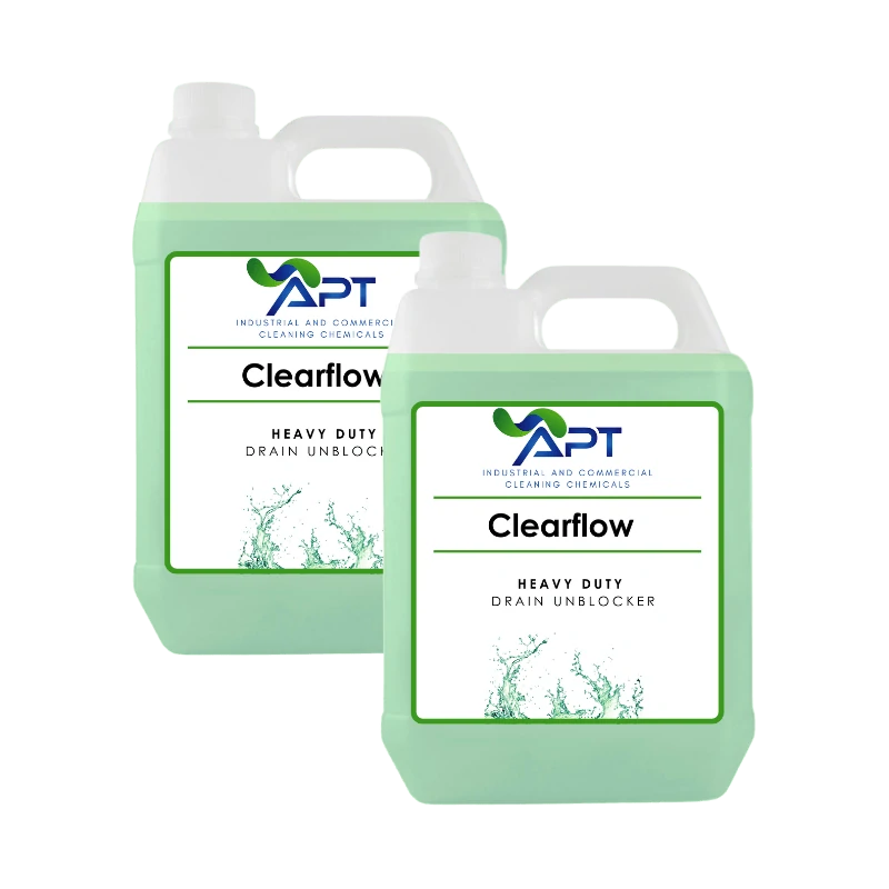 Heavy Duty Drain Unblocker - Clearflow - 2 x 5 Litres