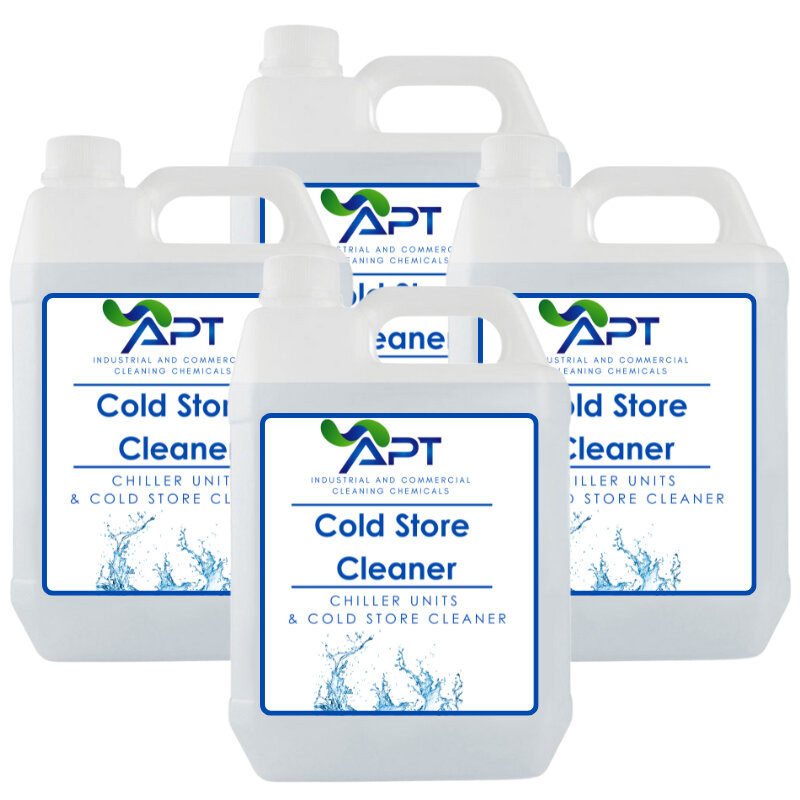 Chiller Units & Cold Room Cleaner - Cold Store Cleaner - 4 x 5 Litres