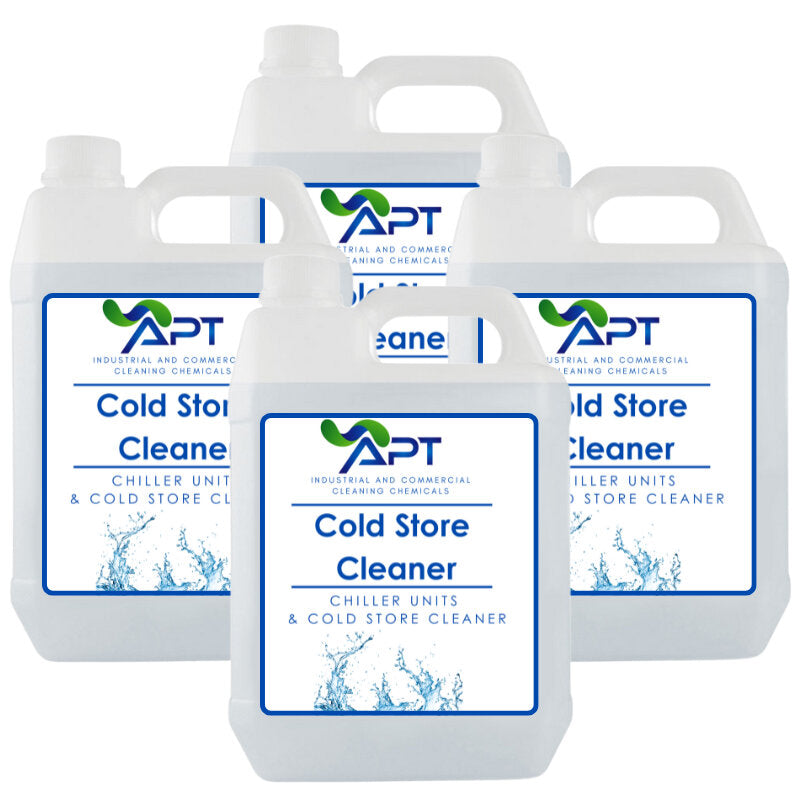Chiller Units & Cold Room Cleaner - Cold Store Cleaner - 4 x 5 Litres