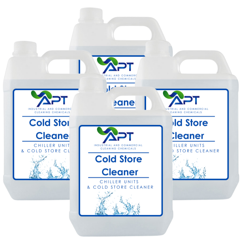 Chiller Units & Cold Room Cleaner - Cold Store Cleaner - 4 x 5 Litres