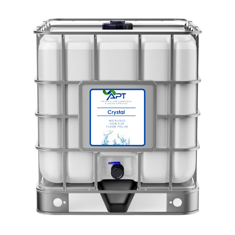 Metalised Non-Slip Floor Polish - Crystal - 1000 Litres
