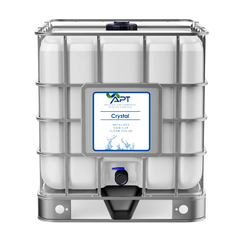 Metalised Non-Slip Floor Polish - Crystal - 1000 Litres