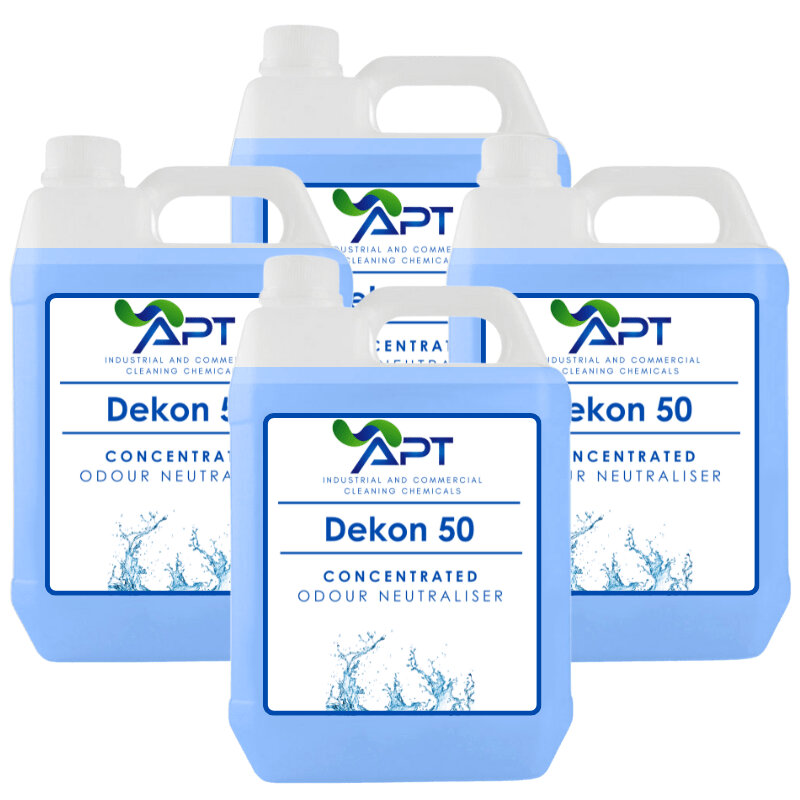Concentrated Odour Neutraliser - Dekon 50 - 4 x 5 Litres