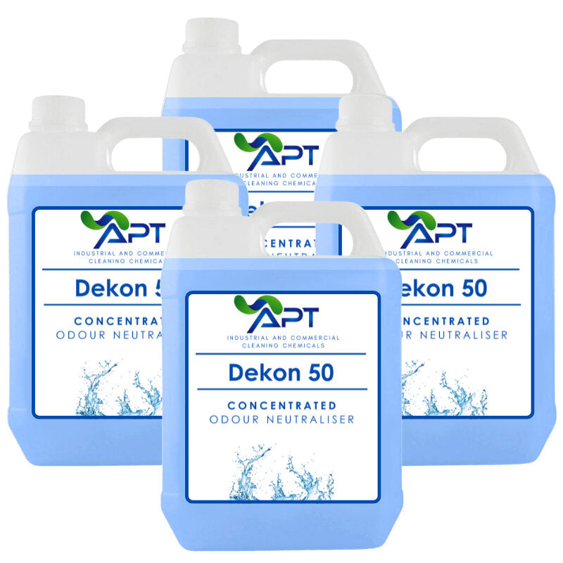 Concentrated Odour Neutraliser - Dekon 50 - 4 x 5 Litres
