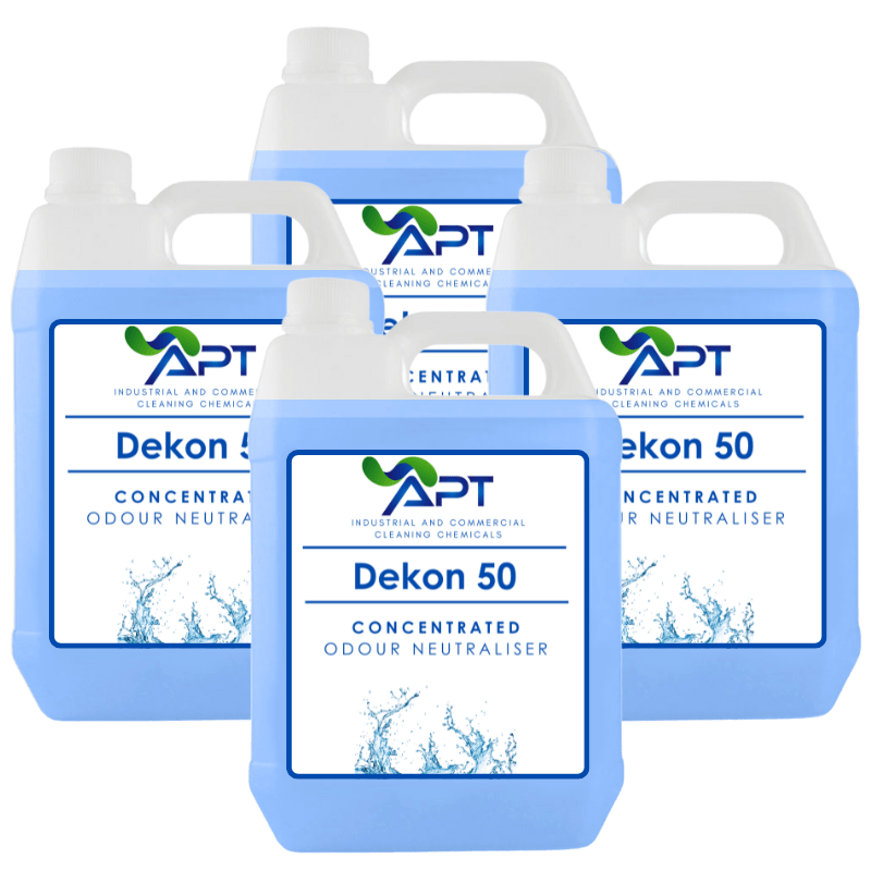 Concentrated Odour Neutraliser - Dekon 50 - 4 x 5 Litres