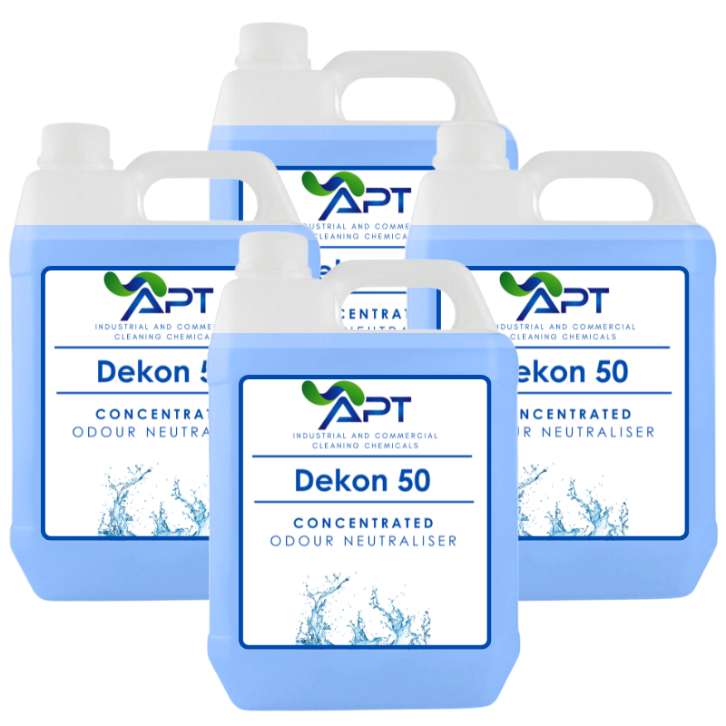 Concentrated Odour Neutraliser - Dekon 50 - 4 x 5 Litres
