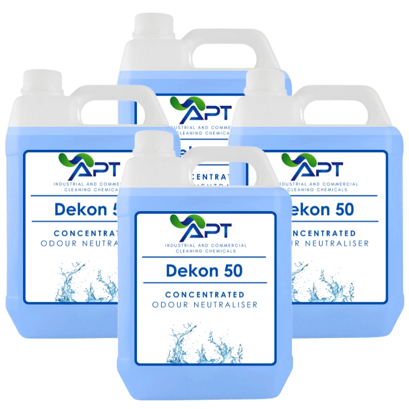 Concentrated Odour Neutraliser - Dekon 50 - 4 x 5 Litres