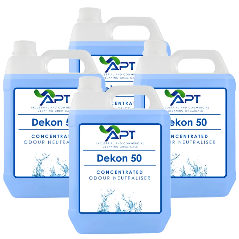 Concentrated Odour Neutraliser - Dekon 50 - 4 x 5 Litres