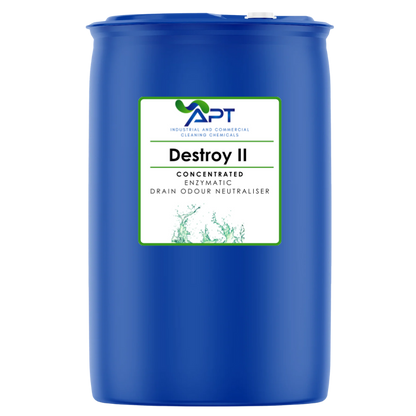 Enzymatic Drain Odour Neuraliser - Destroy II - 200 Litres