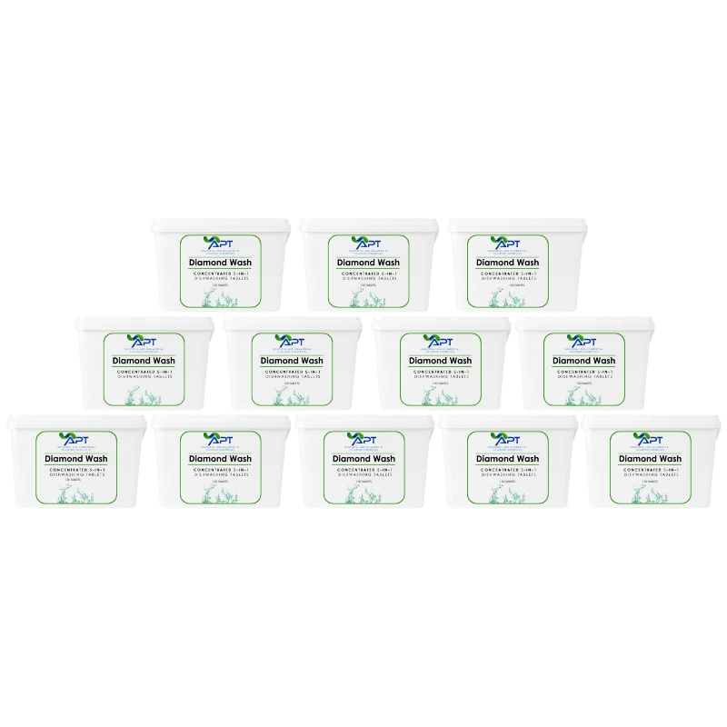 5-in-1 Dishwashing Tablets - Diamond Wash - 1 Tub of 150 Tablets