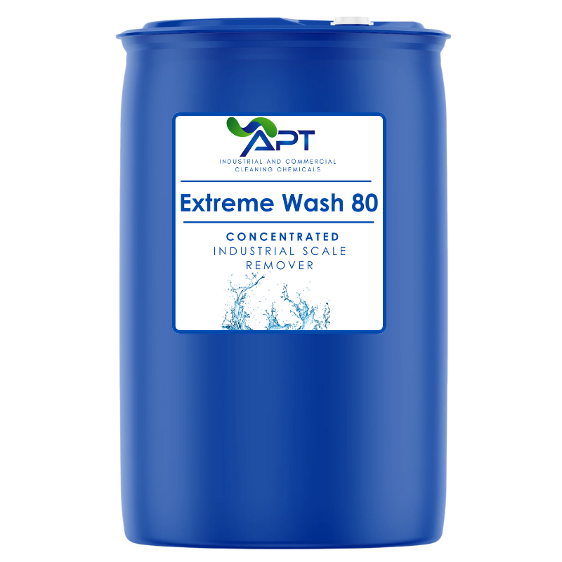 Concentrated Industrial Scale Remover - Extreme Wash 80 - 200 Litres
