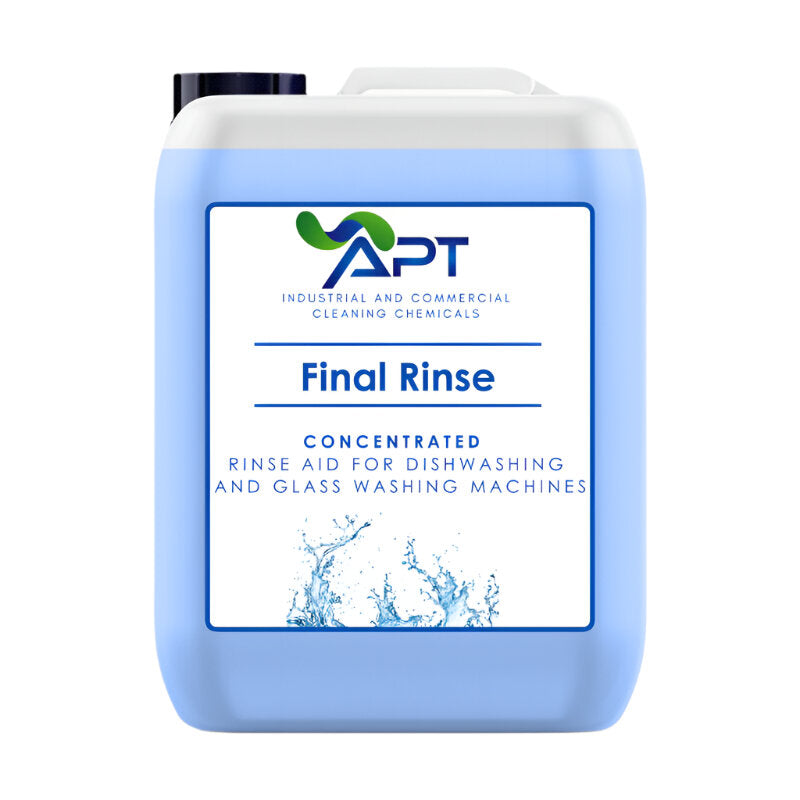 Concentrated Rinse Aid for Dishwashing & Glass Washing Machines - Final Rinse - 20 Litre