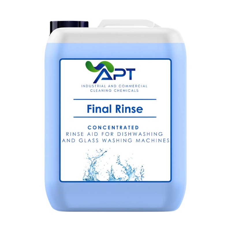 Concentrated Rinse Aid for Dishwashing & Glass Washing Machines - Final Rinse - 20 Litre
