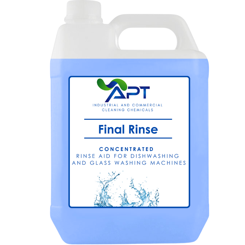 Concentrated Rinse Aid for Dishwashing & Glass Washing Machines - Final Rinse