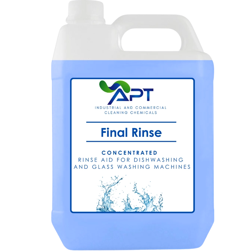Concentrated Rinse Aid for Dishwashing & Glass Washing Machines - Final Rinse
