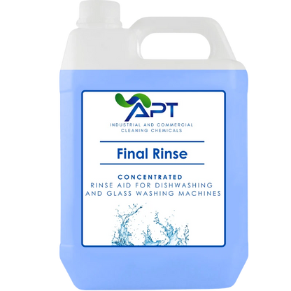 Concentrated Rinse Aid for Dishwashing & Glass Washing Machines - Final Rinse