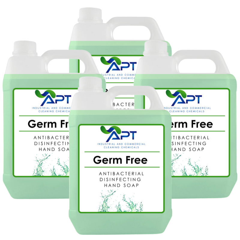 Antibacterial Disinfecting Hand Soap - Germ Free - 4 x 5 Litres
