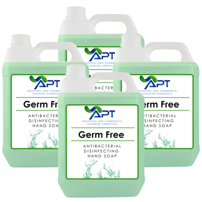 Antibacterial Disinfecting Hand Soap - Germ Free - 4 x 5 Litres