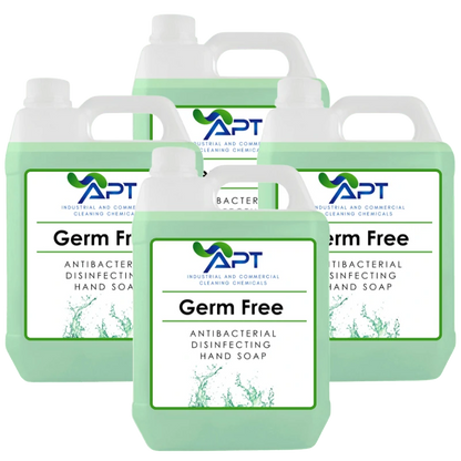 Antibacterial Disinfecting Hand Soap - Germ Free - 4 x 5 Litres