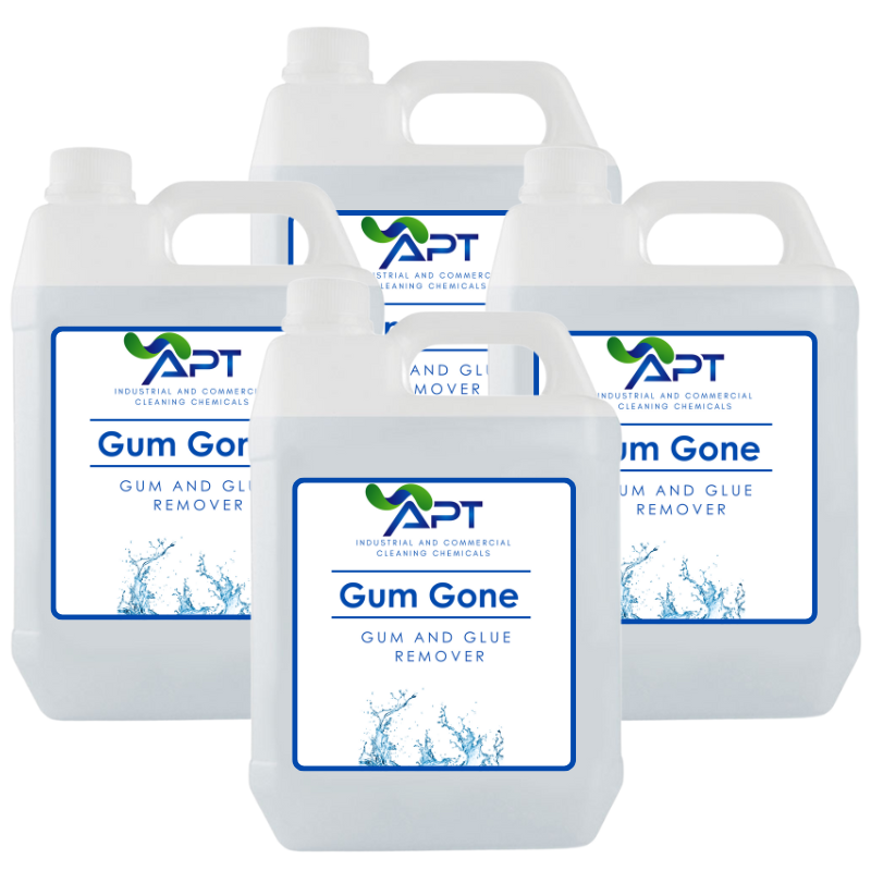 Gum & Glue Remover - Gum Gone - 4 x 5 Litres