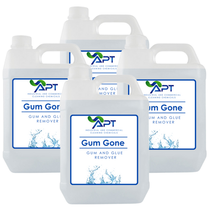 Gum & Glue Remover - Gum Gone - 4 x 5 Litres