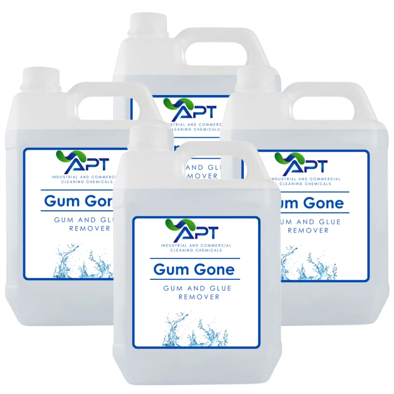 Gum & Glue Remover - Gum Gone - 4 x 5 Litres