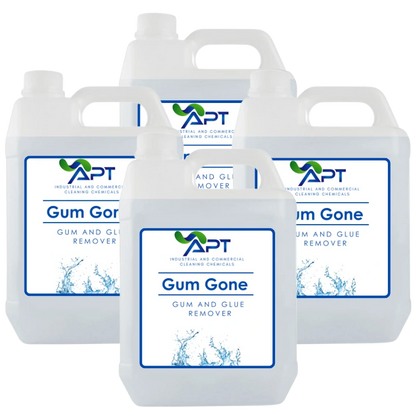 Gum & Glue Remover - Gum Gone - 4 x 5 Litres
