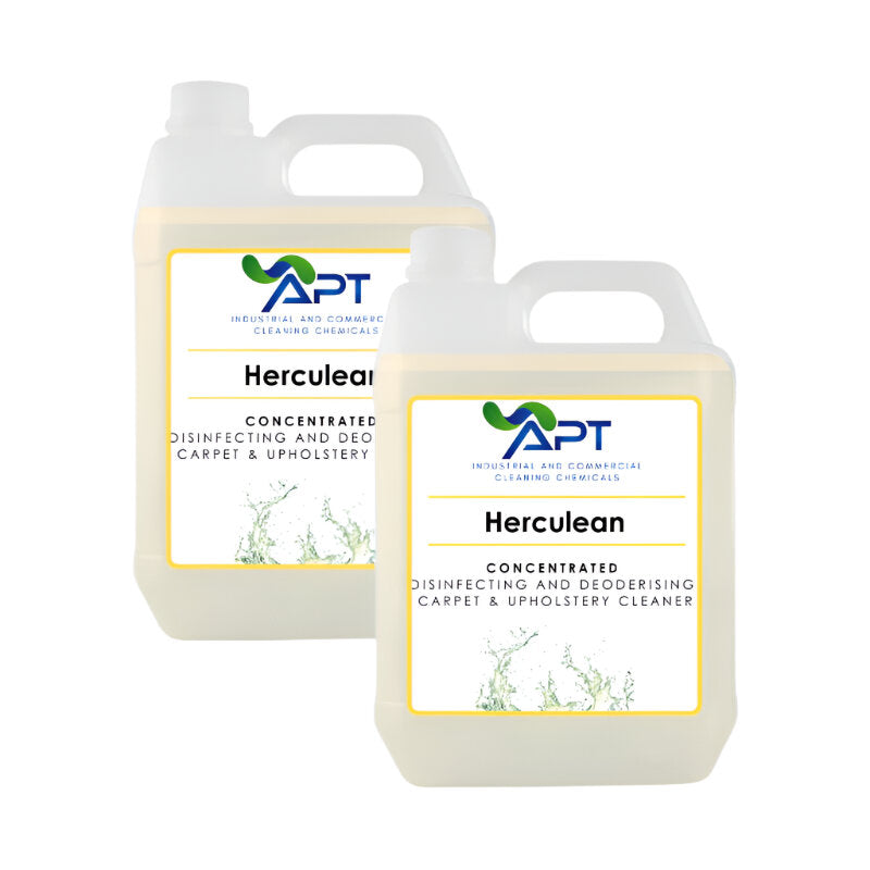 Carpet Cleaner & Upholstery Cleaner - Herculean - 2 x 5 Litres