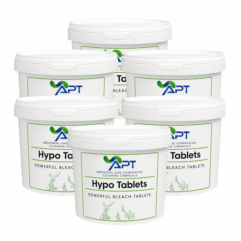 Powerful Bleach Tablets - Hypo Tablets - 6 x 200 tablets