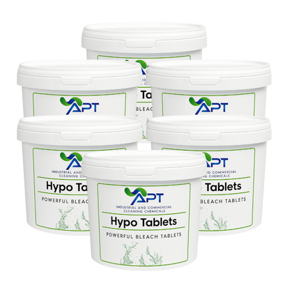 Powerful Bleach Tablets - Hypo Tablets - 6 x 200 tablets