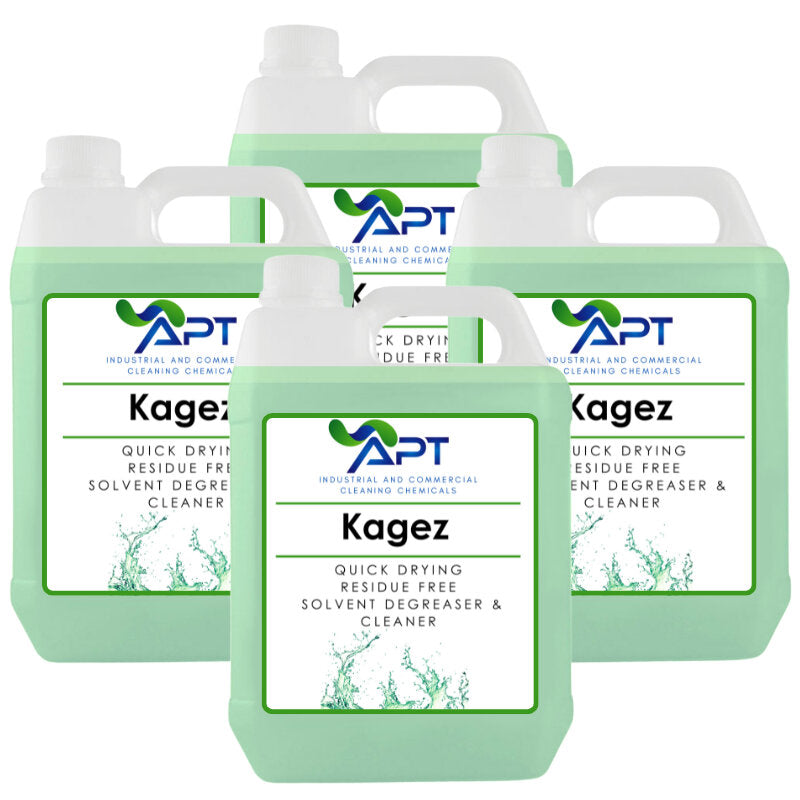 Quick Drying Solvent Degreaser & Cleaner - Kagez - 4 x 5 Litres