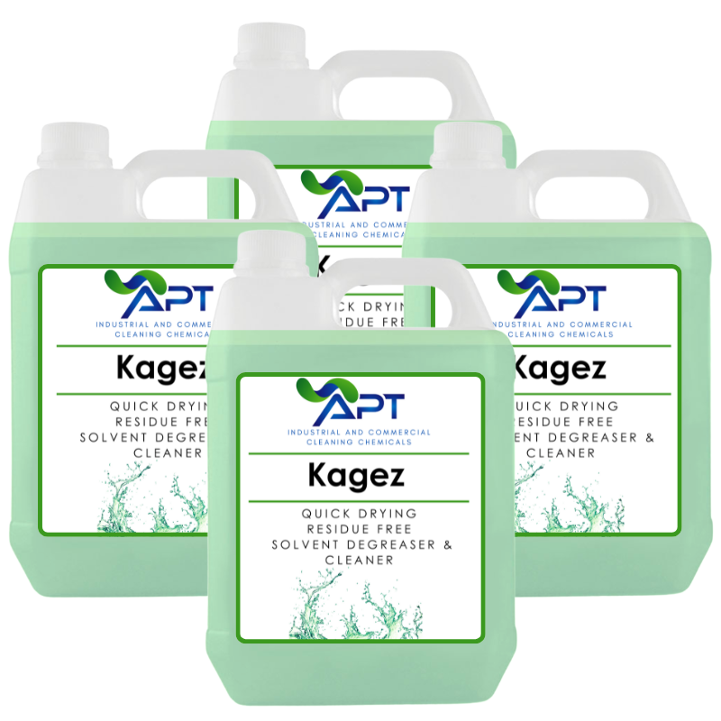 Quick Drying Solvent Degreaser & Cleaner - Kagez - 4 x 5 Litres
