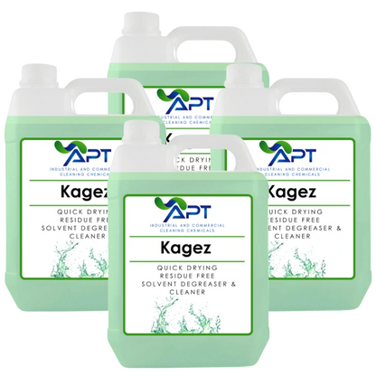 Quick Drying Solvent Degreaser & Cleaner - Kagez - 4 x 5 Litres