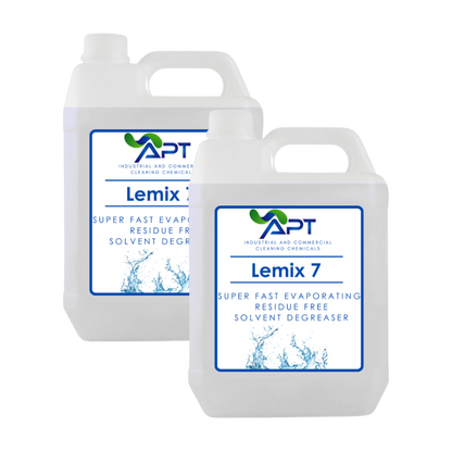 Super Fast Evaporating Residue Free Solvent Degreaser - Lemix 7 - 2 x 5 Litres