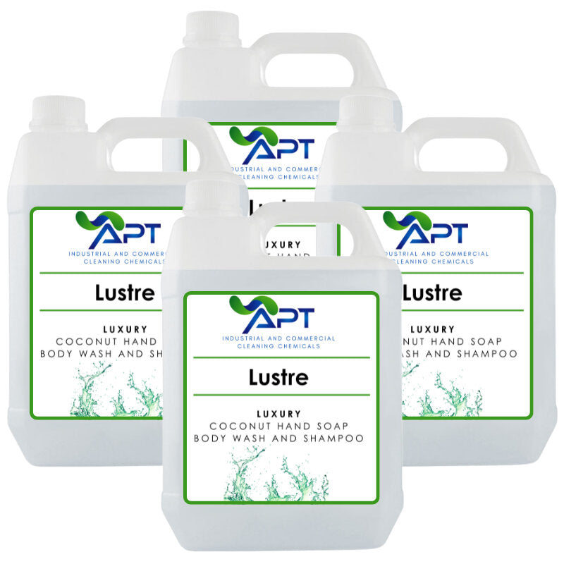 Luxury Coconut Shampoo and Body Wash - Lustre - 4 x 5 Litres