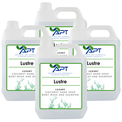 Luxury Coconut Shampoo and Body Wash - Lustre - 4 x 5 Litres