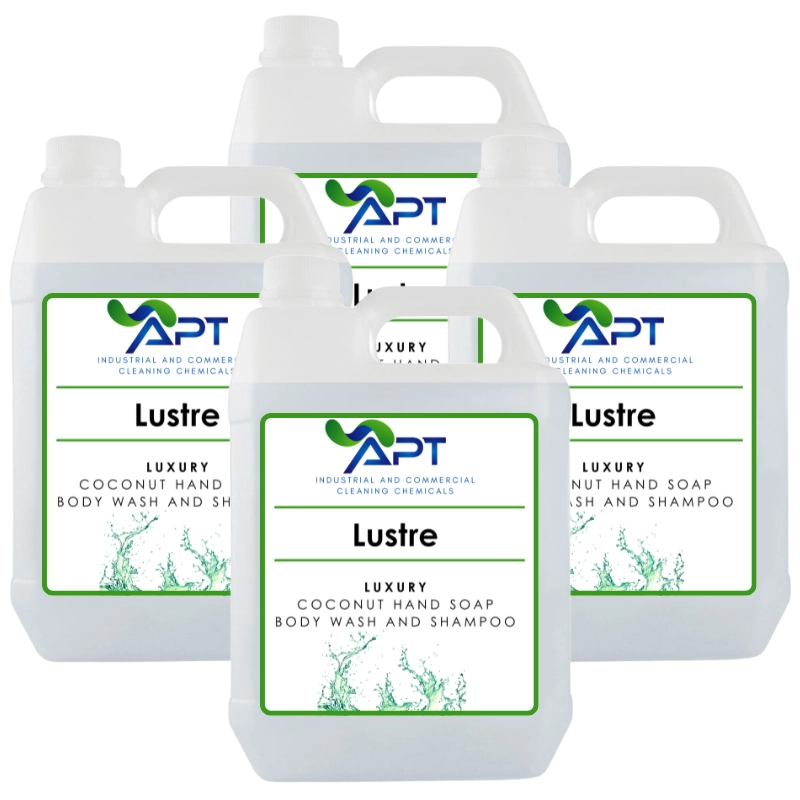 Luxury Coconut Shampoo and Body Wash - Lustre - 4 x 5 Litres