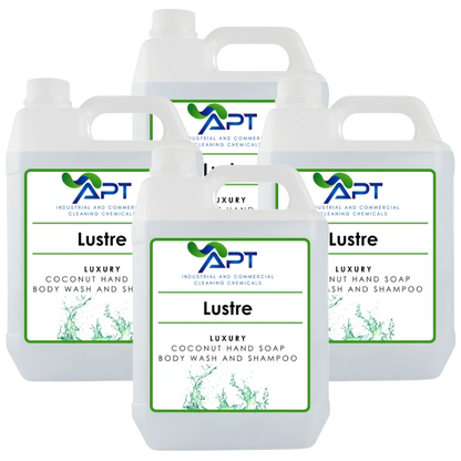 Luxury Coconut Shampoo and Body Wash - Lustre - 4 x 5 Litres